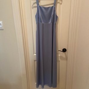 Size Ten Vintage Blue Michelangelo Prom Dress